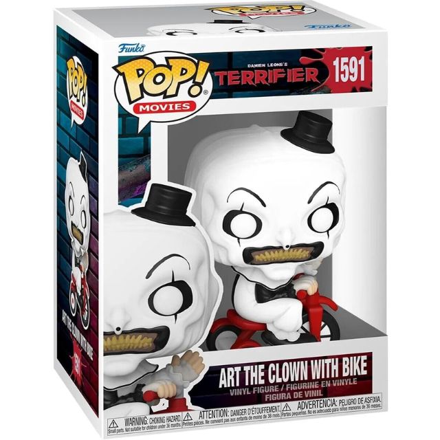 Funko Pop! Movies: Terrifier - Art The Clown with Bike